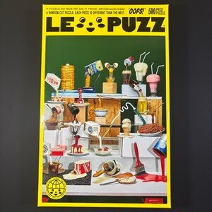 'Oops!' 500-Piece Puzzle - Bright Yellow & Green